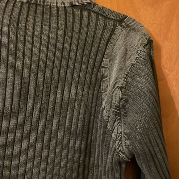 JNS 4 YOU MEN’s dark gray sweater top with zipper (mlb) - Picture 11 of 12